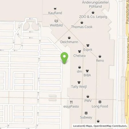 Standortübersicht der Tankstelle Stadtwerke Leipzig GmbH in 04329 Leipzig