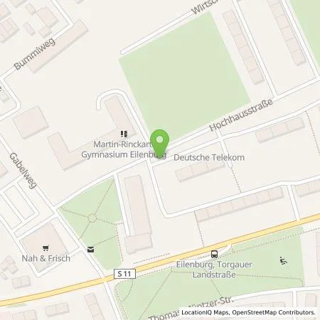 Standortübersicht der Tankstelle Stadtwerke Leipzig GmbH in 04838 Eilenburg