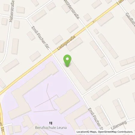 Standortübersicht der Tankstelle Stadtwerke Leipzig GmbH in 06237 Leuna