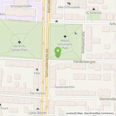 Standortübersicht der Tankstelle Stadtwerke Leipzig GmbH in 04275 Leipzig