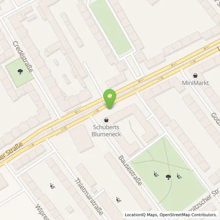 Standortübersicht der Tankstelle Stadtwerke Leipzig GmbH in 04179 Leipzig