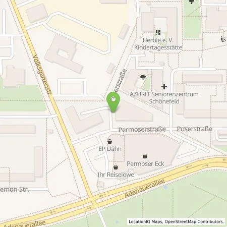 Standortübersicht der Tankstelle Stadtwerke Leipzig GmbH in 04347 Leipzig