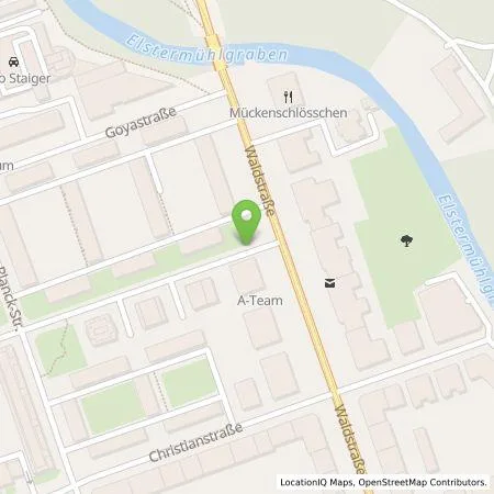 Standortübersicht der Tankstelle Stadtwerke Leipzig GmbH in 04105 Leipzig