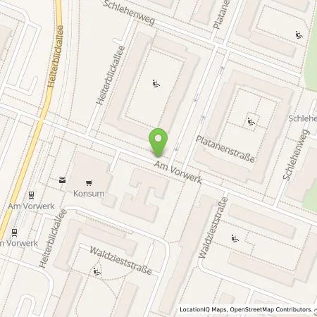 Standortübersicht der Tankstelle Stadtwerke Leipzig GmbH in 04329 Leipzig