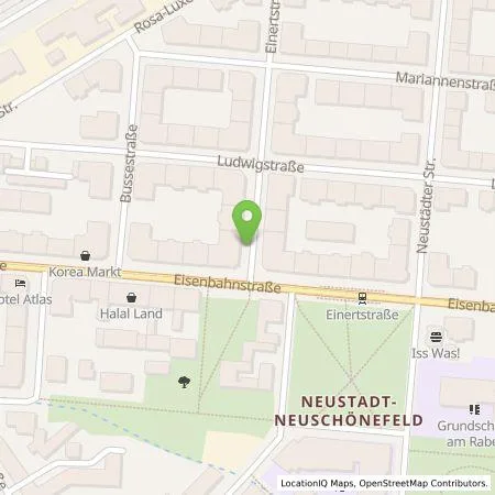 Standortübersicht der Tankstelle Stadtwerke Leipzig GmbH in 04315 Leipzig