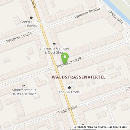 Standortübersicht der Tankstelle Stadtwerke Leipzig GmbH in 04105 Leipzig