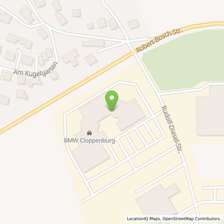 Standortübersicht der Strom (Elektro) Tankstelle: Cloppenburg GmbH in 91522, Ansbach