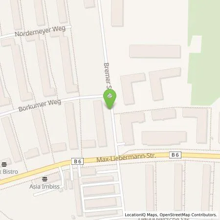 Standortübersicht der Tankstelle Stadtwerke Leipzig GmbH in 04157 Leipzig