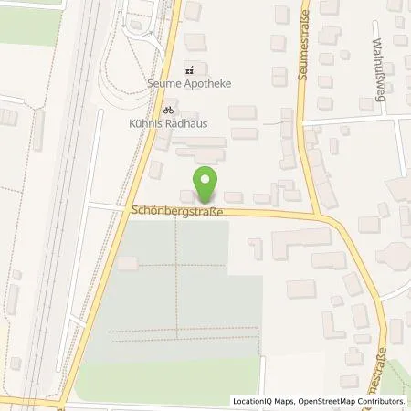 Standortübersicht der Tankstelle Stadtwerke Leipzig GmbH in 04249 Leipzig