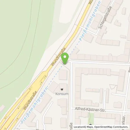 Standortübersicht der Tankstelle Stadtwerke Leipzig GmbH in 04275 Leipzig