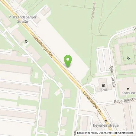 Standortübersicht der Tankstelle Stadtwerke Leipzig GmbH in 04157 Leipzig