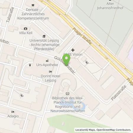 Standortübersicht der Tankstelle Stadtwerke Leipzig GmbH in 04103 Leipzig