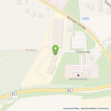 Standortübersicht der Tankstelle Stadtwerke Leipzig GmbH in 04442 Zwenkau