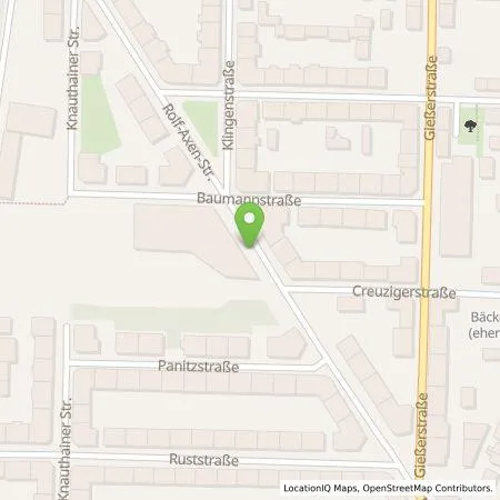 Standortübersicht der Tankstelle Stadtwerke Leipzig GmbH in 04229 Leipzig