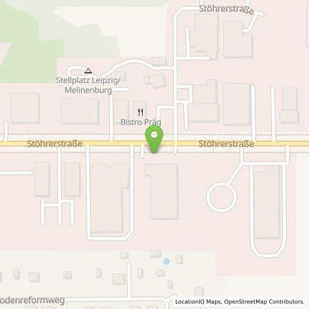 Standortübersicht der Tankstelle Stadtwerke Leipzig GmbH in 04347 Leipzig