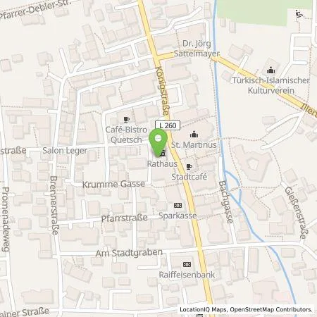 Standortübersicht der Tankstelle SWU Energie GmbH in 89165 Dietenheim