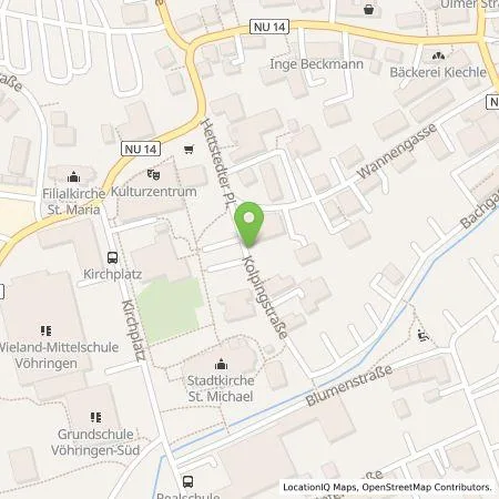 Standortübersicht der Tankstelle SWU Energie GmbH in 89269 Vöhringen