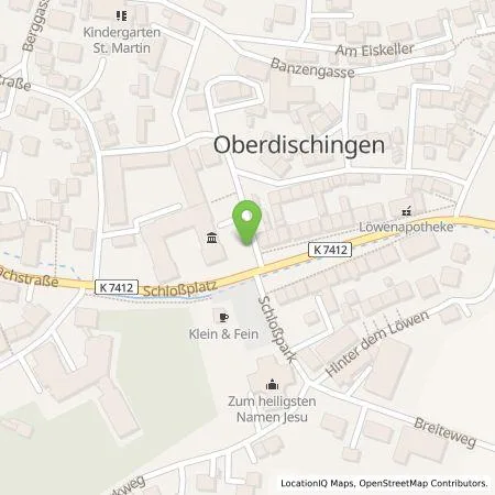 Standortübersicht der Tankstelle SWU Energie GmbH in 89610 Oberdischingen