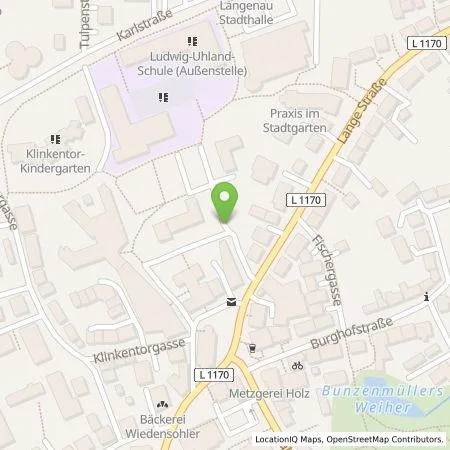 Standortübersicht der Tankstelle SWU Energie GmbH in 89129 Langenau