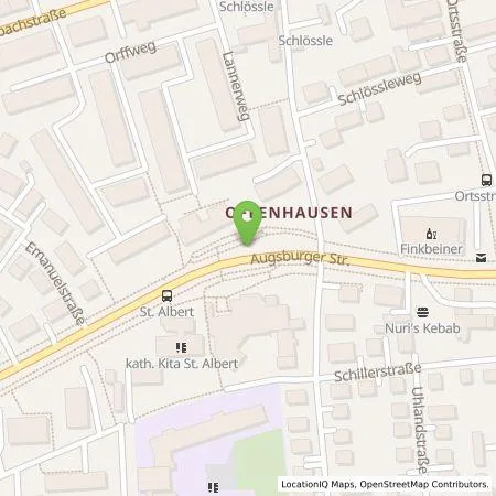 Standortübersicht der Tankstelle SWU Energie GmbH in 89231 Neu-Ulm