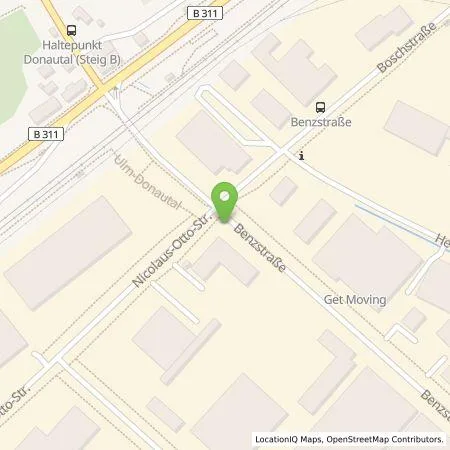 Standortübersicht der Tankstelle SWU Energie GmbH in 89073 Ulm