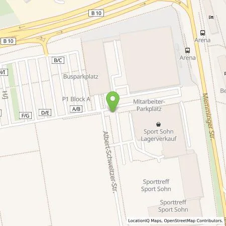 Standortübersicht der Tankstelle SWU Energie GmbH in 89231 Neu-Ulm