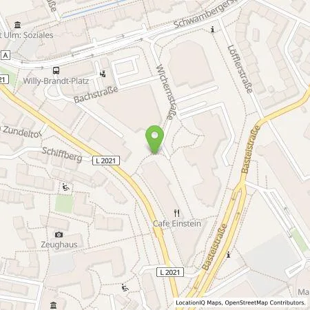 Standortübersicht der Tankstelle SWU Energie GmbH in 89073 Ulm