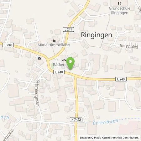 Standortübersicht der Tankstelle SWU Energie GmbH in 89155 Erbach