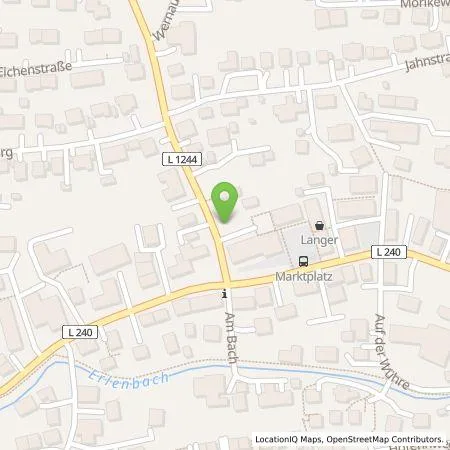 Standortübersicht der Tankstelle SWU Energie GmbH in 89155 Erbach