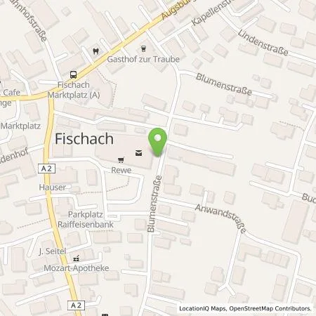 Standortübersicht der Tankstelle SWU Energie GmbH in 86850 Fischach