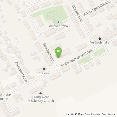 Standortübersicht der Tankstelle Emscher Lippe Energie GmbH in 46238 Bottrop