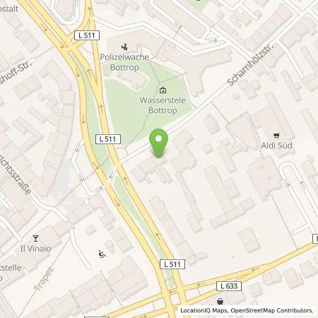 Standortübersicht der Tankstelle Emscher Lippe Energie GmbH in 46236 Bottrop