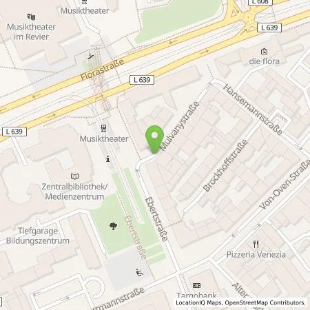 Standortübersicht der Tankstelle Emscher Lippe Energie GmbH in 45879 Gelsenkirchen