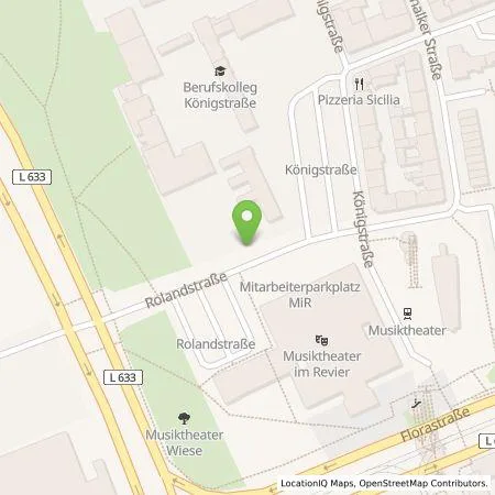 Standortübersicht der Tankstelle Emscher Lippe Energie GmbH in 45881 Gelsenkirchen