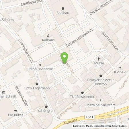 Standortübersicht der Tankstelle Emscher Lippe Energie GmbH in 46236 Bottrop