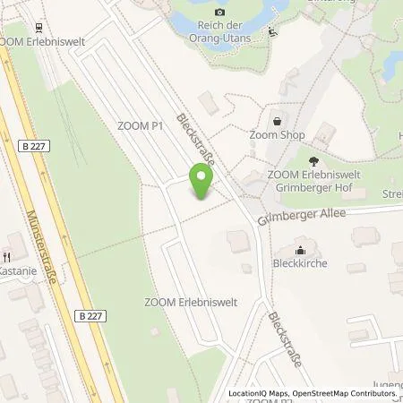 Standortübersicht der Tankstelle Emscher Lippe Energie GmbH in 45889 Gelsenkirchen