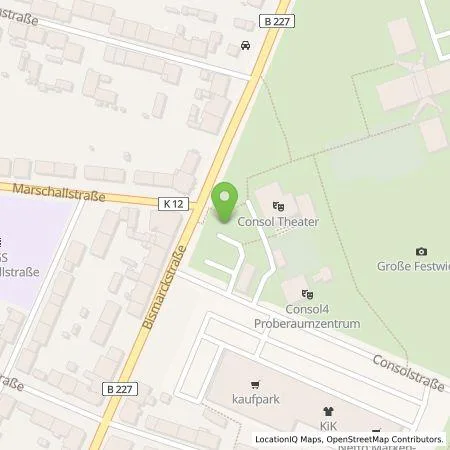 Standortübersicht der Tankstelle Emscher Lippe Energie GmbH in 45889 Gelsenkirchen