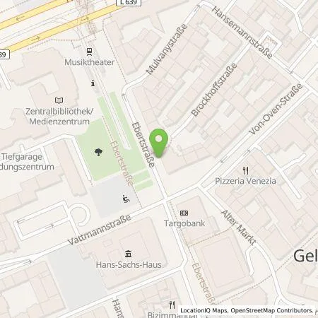 Standortübersicht der Tankstelle Emscher Lippe Energie GmbH in 45879 Gelsenkirchen