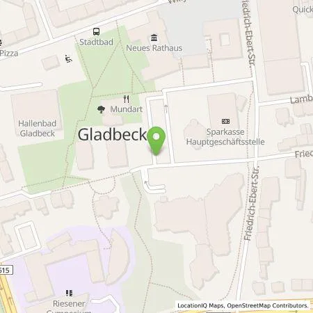 Standortübersicht der Tankstelle Emscher Lippe Energie GmbH in 45964 Gladbeck