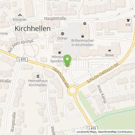 Standortübersicht der Tankstelle Emscher Lippe Energie GmbH in 46244 Bottrop