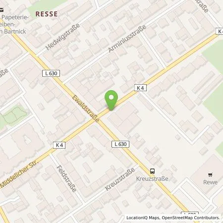 Standortübersicht der Tankstelle Emscher Lippe Energie GmbH in 45892 Gelsenkirchen