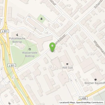 Standortübersicht der Tankstelle Emscher Lippe Energie GmbH in 46236 Bottrop