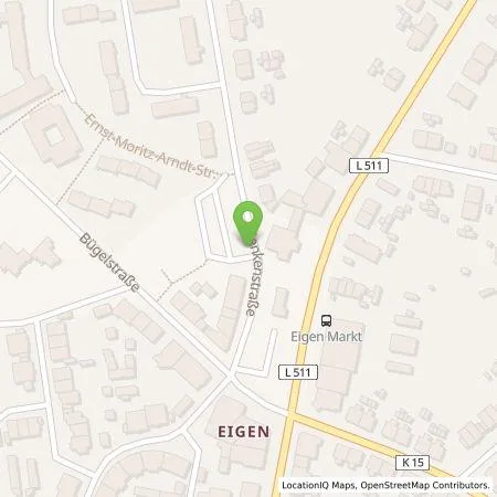 Standortübersicht der Tankstelle Emscher Lippe Energie GmbH in 46238 Bottrop