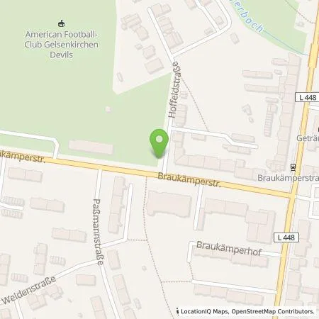 Standortübersicht der Tankstelle Emscher Lippe Energie GmbH in 45899 Gelsenkirchen