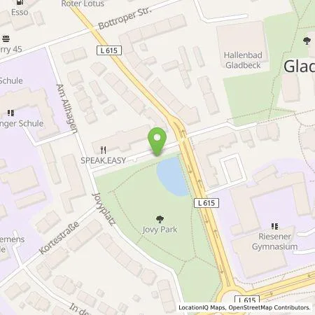 Standortübersicht der Tankstelle Emscher Lippe Energie GmbH in 45964 Gladbeck