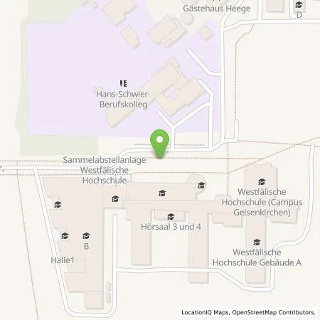 Standortübersicht der Tankstelle Emscher Lippe Energie GmbH in 45897 Gelsenkirchen