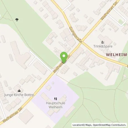 Standortübersicht der Tankstelle Emscher Lippe Energie GmbH in 46238 Bottrop