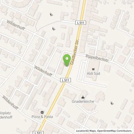 Standortübersicht der Tankstelle Emscher Lippe Energie GmbH in 46240 Bottrop