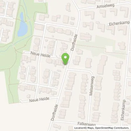 Standortübersicht der Tankstelle Emscher Lippe Energie GmbH in 46244 Bottrop