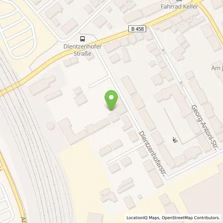 Standortübersicht der Tankstelle OMS Prüfservice GmbH in 36043 Fulda